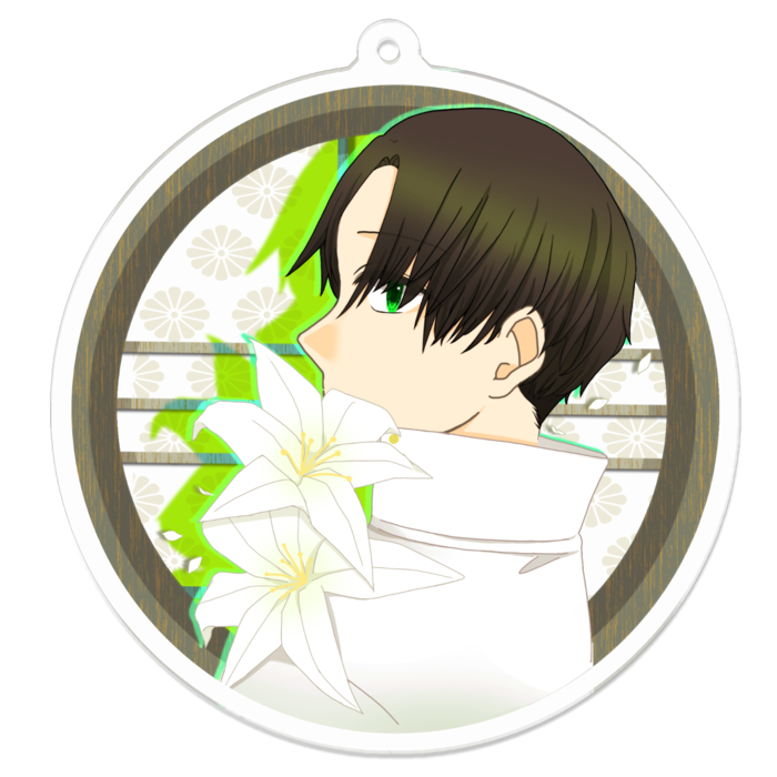 アクリルキーホルダー - 70 x 70 (mm)