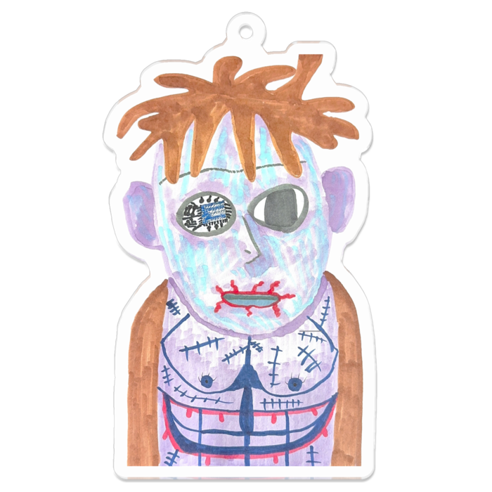 アクリルキーホルダー - 70 x 70 (mm)