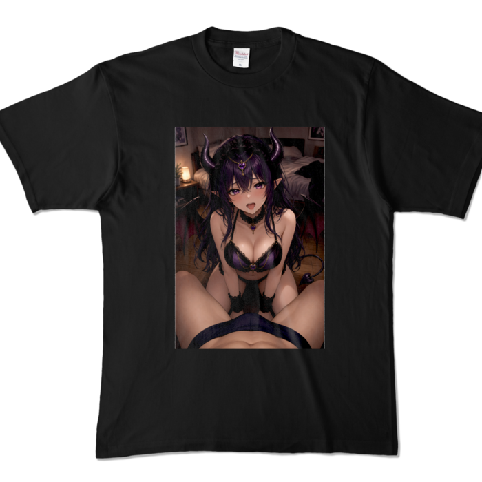 カラーTシャツ - XL - ブラック （濃色）
