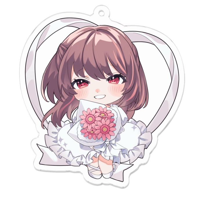 アクリルキーホルダー - 70 x 70 (mm)