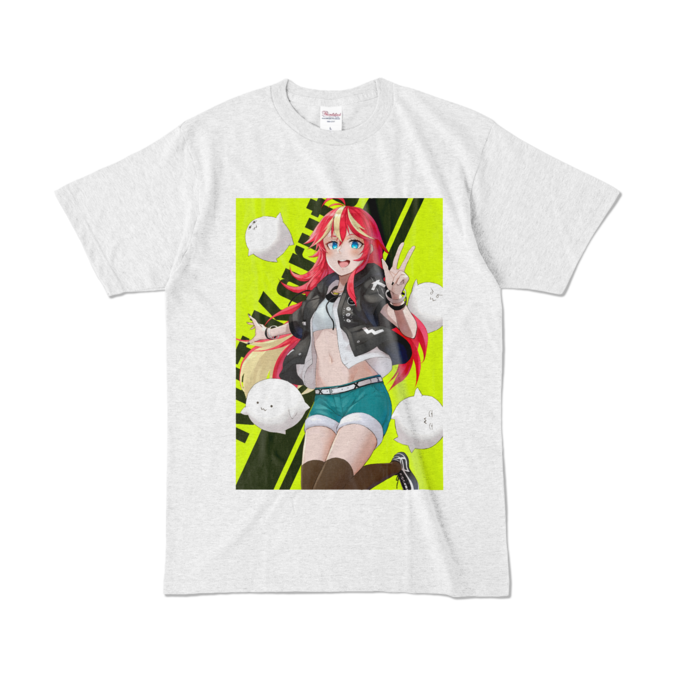 カラーTシャツ - L - アッシュ (淡色)