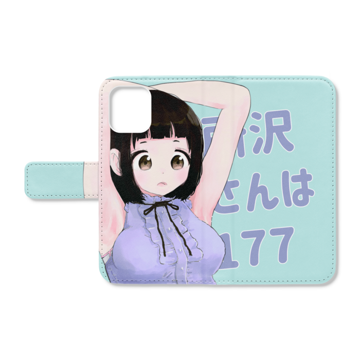 手帳型iPhoneケース - iPhone12 mini - ストラップ穴 なし(1)
