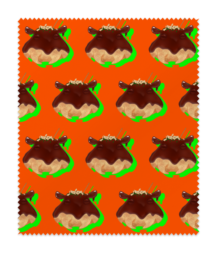 オレンジ×グリーン