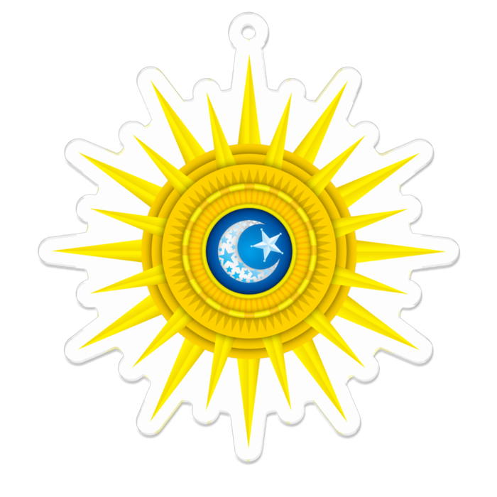 アクリルキーホルダー - 70 x 70 (mm)