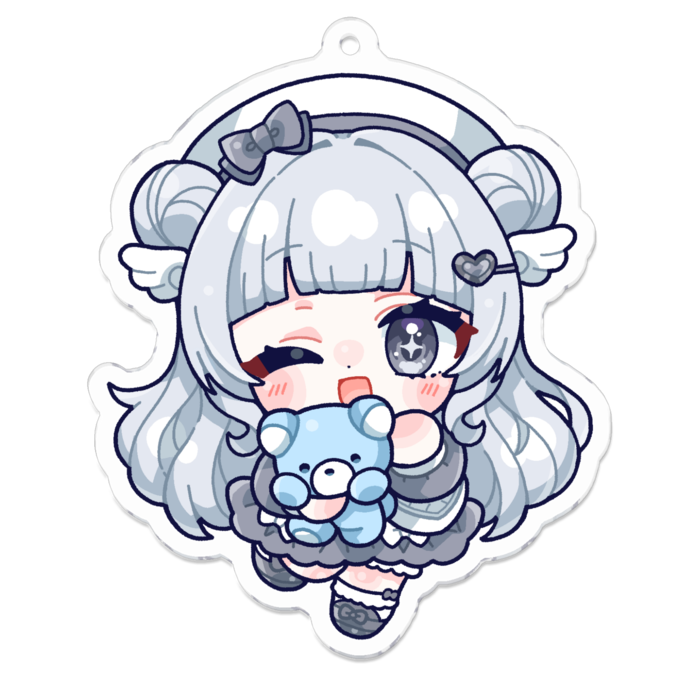 アクリルキーホルダー - 70 x 70 (mm)