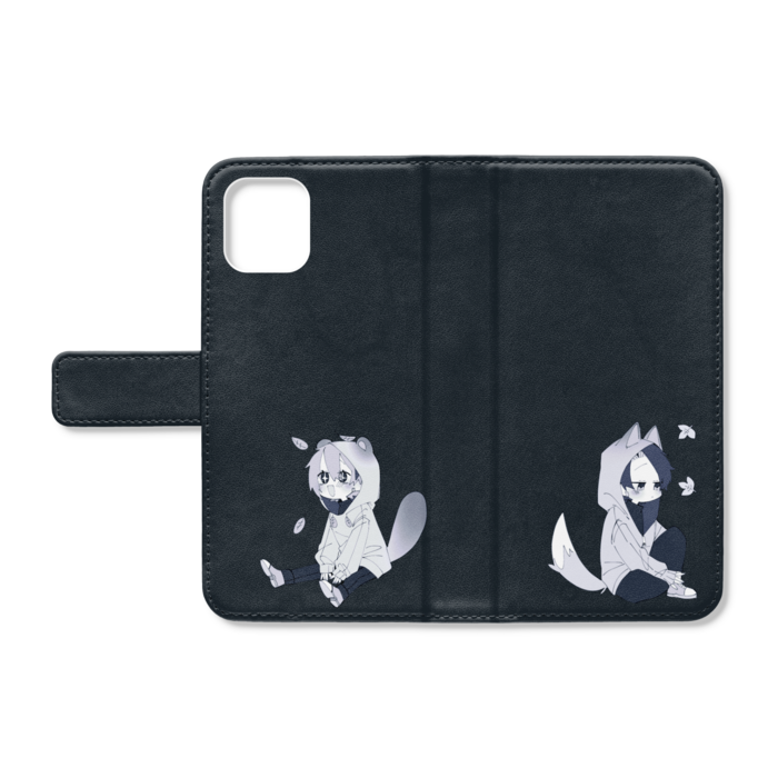 手帳型iPhoneケース - iPhone11 - ストラップ穴 なし