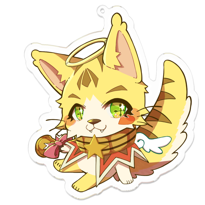 アクリルキーホルダー - 100 x 100 (mm)