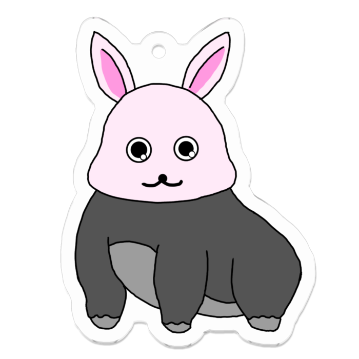 アクリルキーホルダー - 50 x 50 (mm)