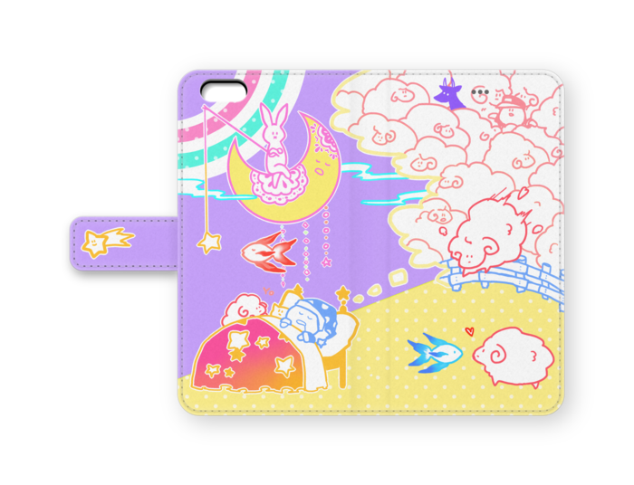 手帳型iPhoneケース - iPhone6 Plus