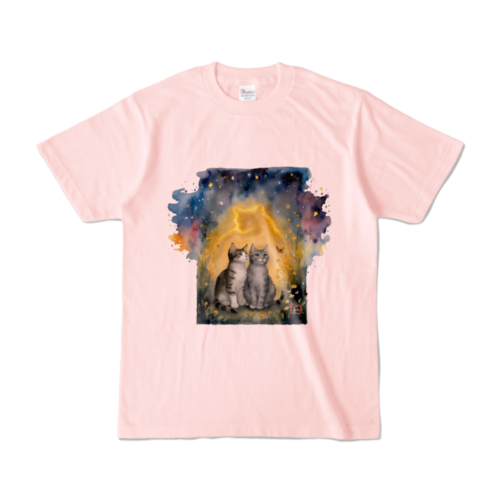 カラーTシャツ - S - ライトピンク (淡色)