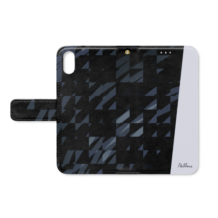 手帳型iPhoneケース - iPhone XS / X - ストラップ穴 あり