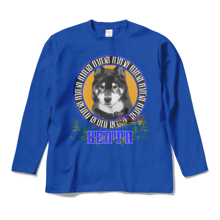ロングスリーブTシャツ - M - ロイヤルブルー