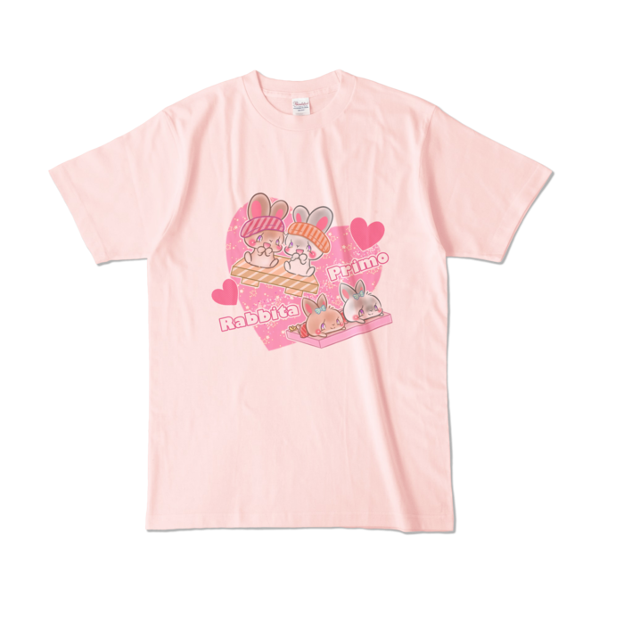 カラーTシャツ - L - ライトピンク (淡色)