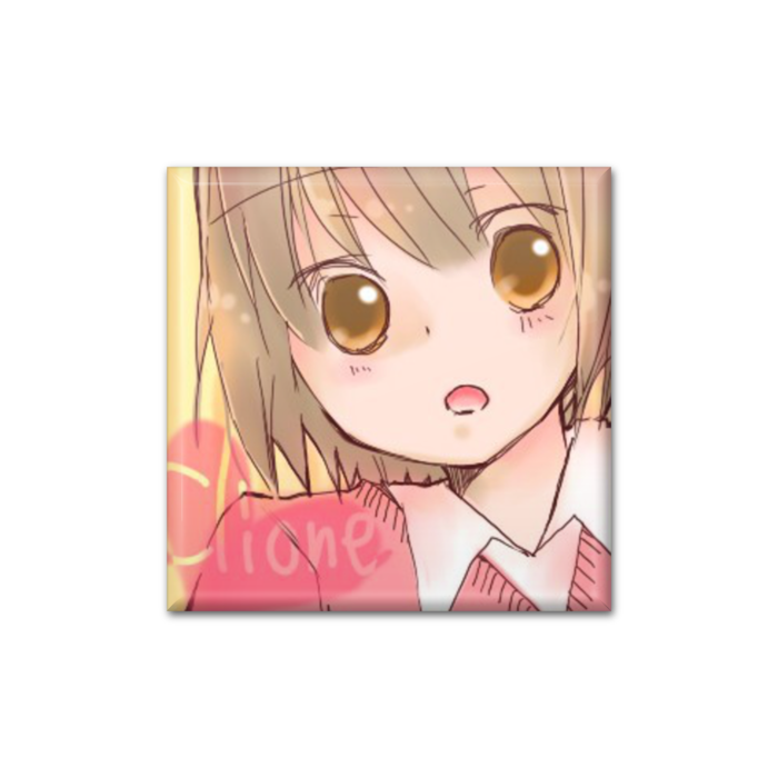 缶バッジ - 四角形40mm