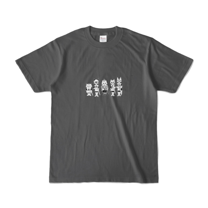 カラーTシャツ - S - チャコール (濃色)