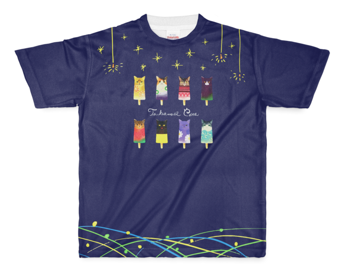 フルグラフィックTシャツ - M - 両面印刷