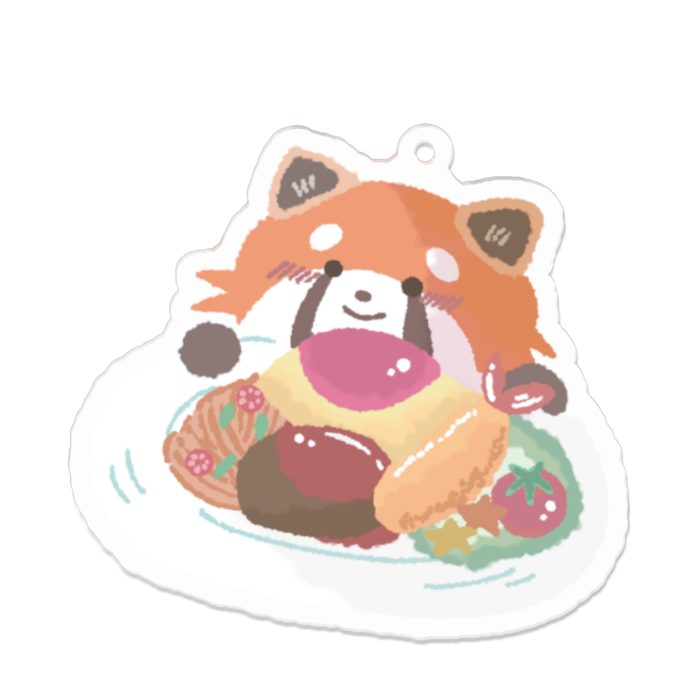 アクリルキーホルダー - 70 x 70 (mm)