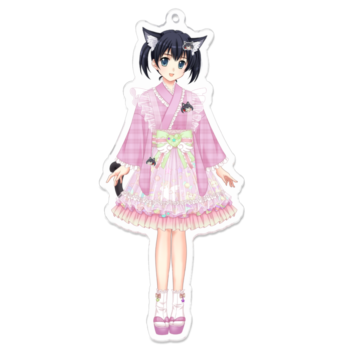 アクリルキーホルダー - 100 x 100 (mm)