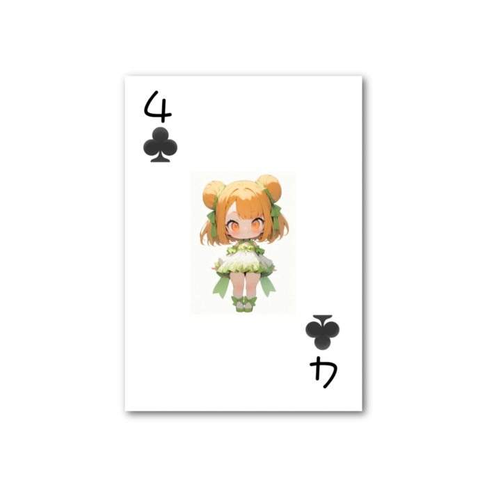 フォト風カード - 縦 - 両面