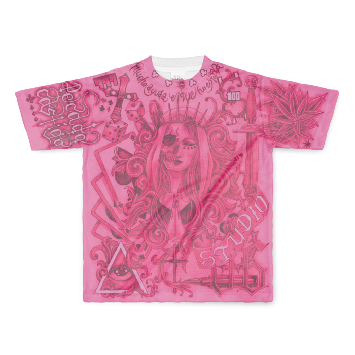 フルグラフィックTシャツ - L - 両面印刷