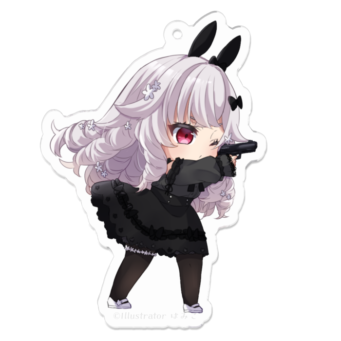 アクリルキーホルダー（コーティング） - 70 x 70 (mm)