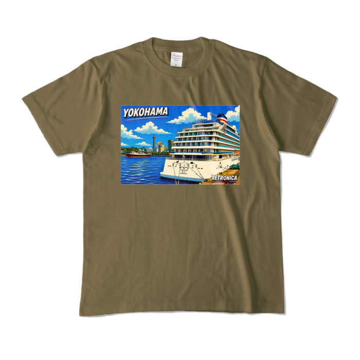 カラーTシャツ - M - オリーブ (濃色)
