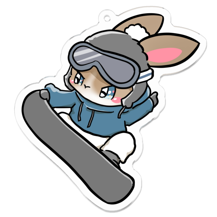 アクリルキーホルダー - 70 x 70 (mm)