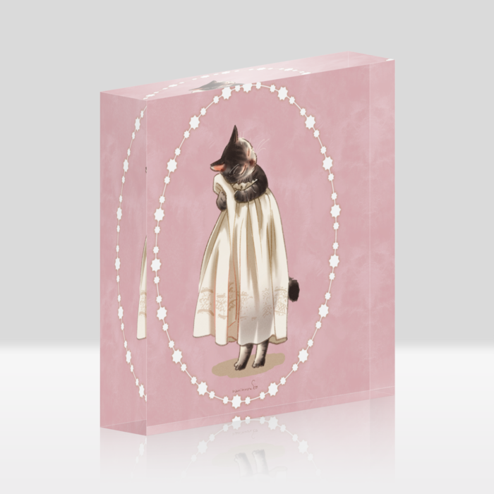 アクリルブロック - 100x100mm