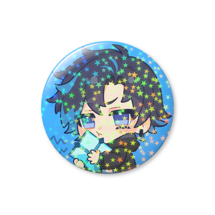 ホログラム缶バッジ - 56mm