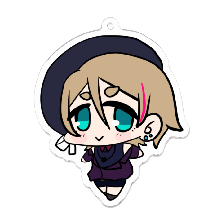 アクリルキーホルダー - 70 x 70 (mm)