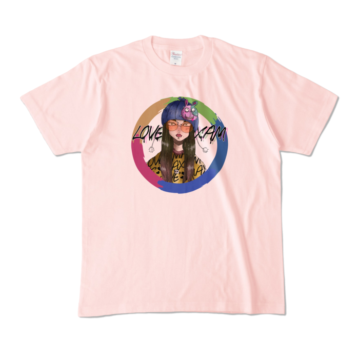 カラーTシャツ - M - ライトピンク (淡色)