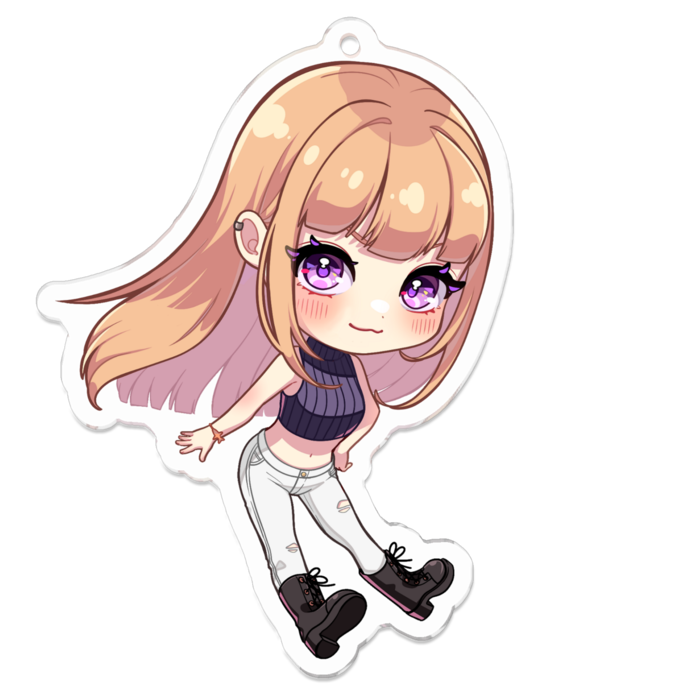 アクリルキーホルダー - 70 x 70 (mm)