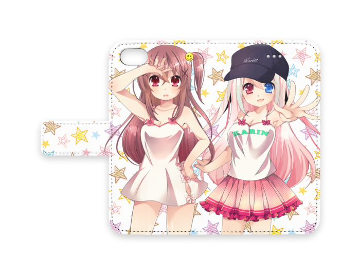 手帳型iPhoneケース - iPhone 8 / 7 - ストラップ穴 なし