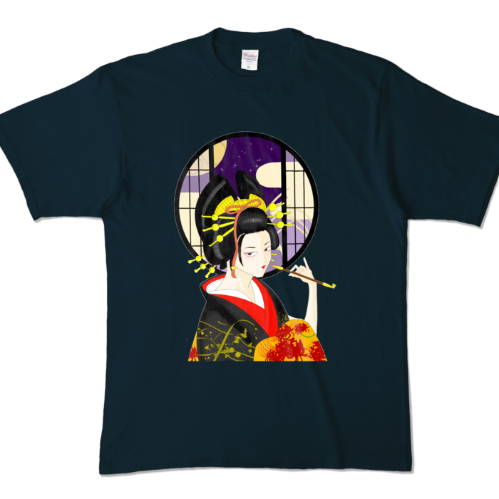 カラーTシャツ - XL - ネイビー (濃色)