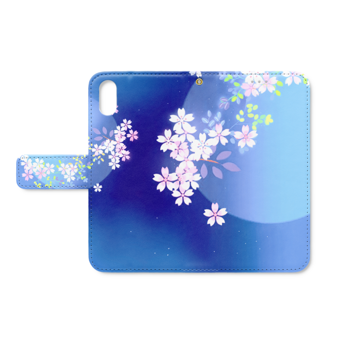 手帳型iPhoneケース - iPhone XS / X - ストラップ穴 あり