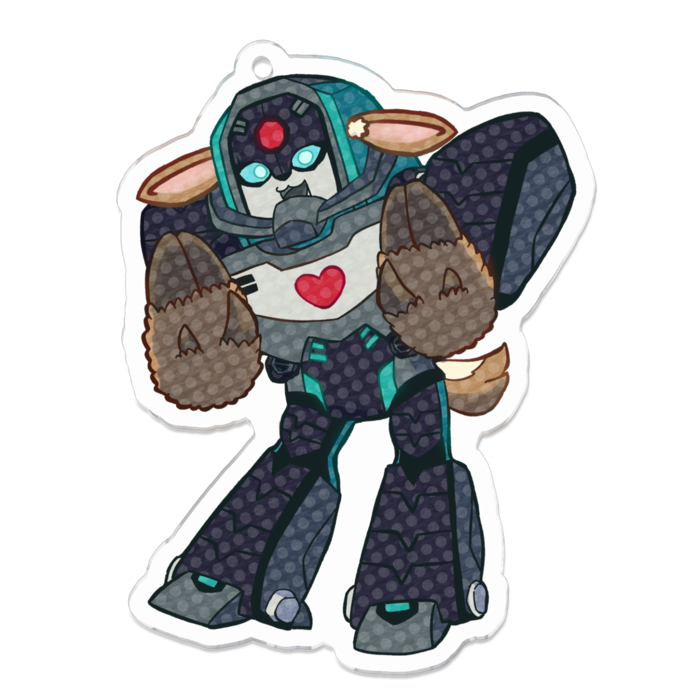 アクリルキーホルダー - 70 x 70 (mm)