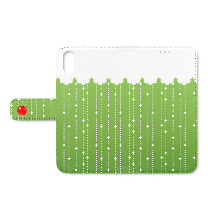 手帳型iPhoneケース - iPhone XS / X - ストラップ穴 なし