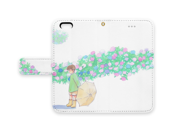 手帳型iPhoneケース - iPhone 6 / 6s - ストラップ穴 あり