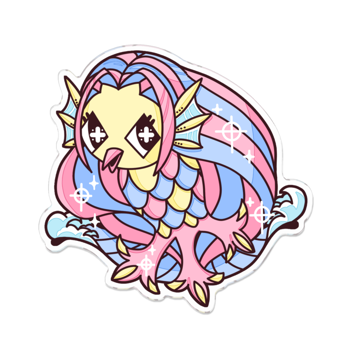 アクリルバッジ - 100 x 100 (mm)