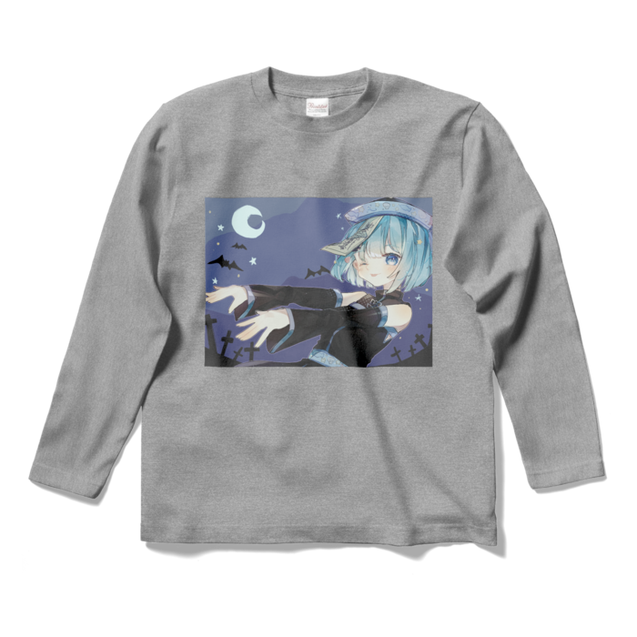 ロングスリーブTシャツ - S - 杢グレー