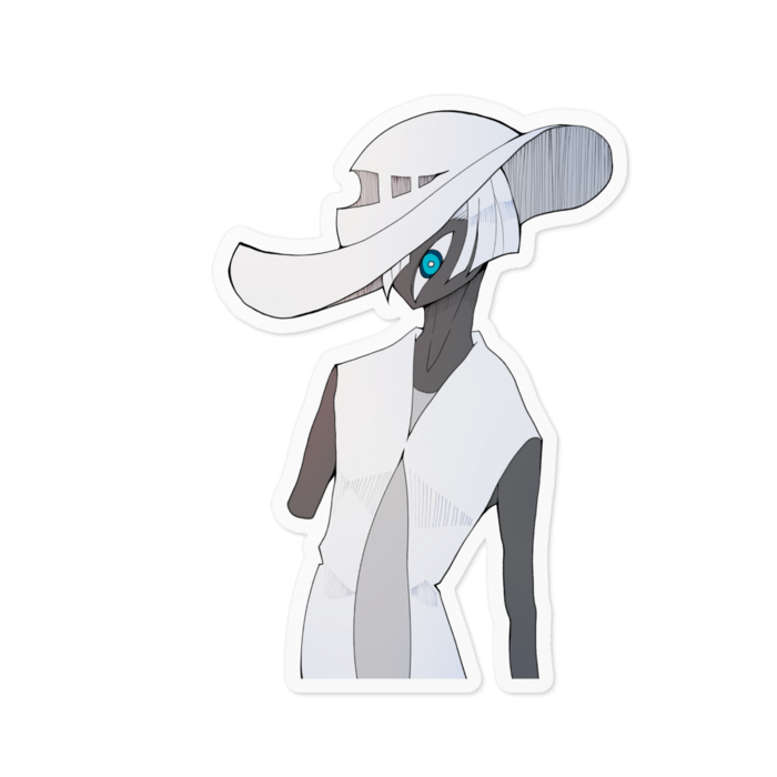 ステッカー - 100 x 100 (mm)