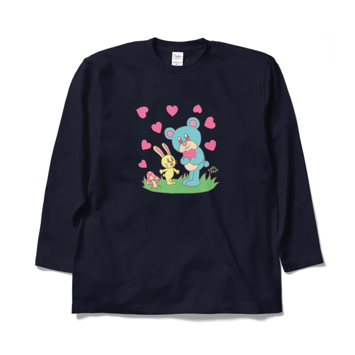 ロングスリーブTシャツ - XL - ネイビー