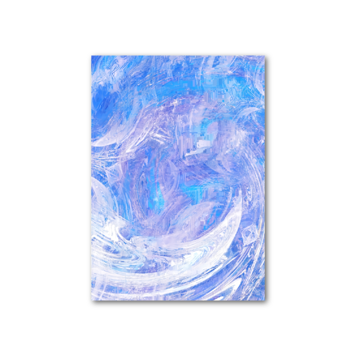 フォト風カード - 縦 - 片面