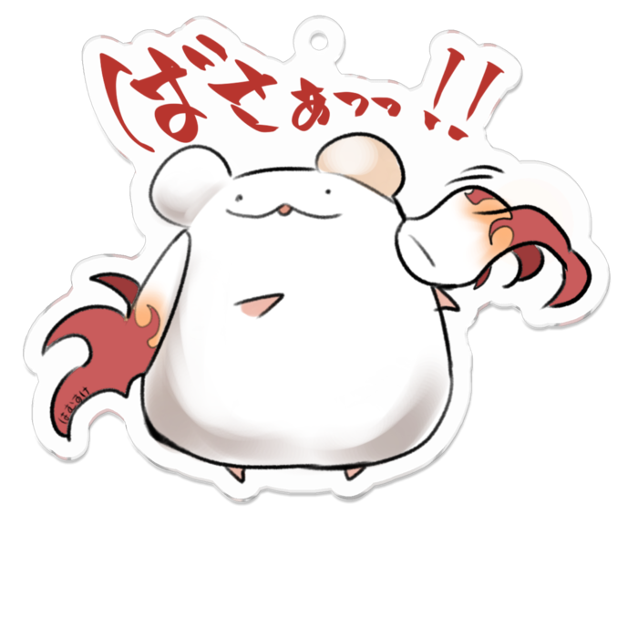 アクリルキーホルダー（コーティング） - 70 x 70 (mm)