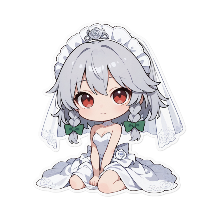 ステッカー - 160 x 160 (mm)(キャラのみ)