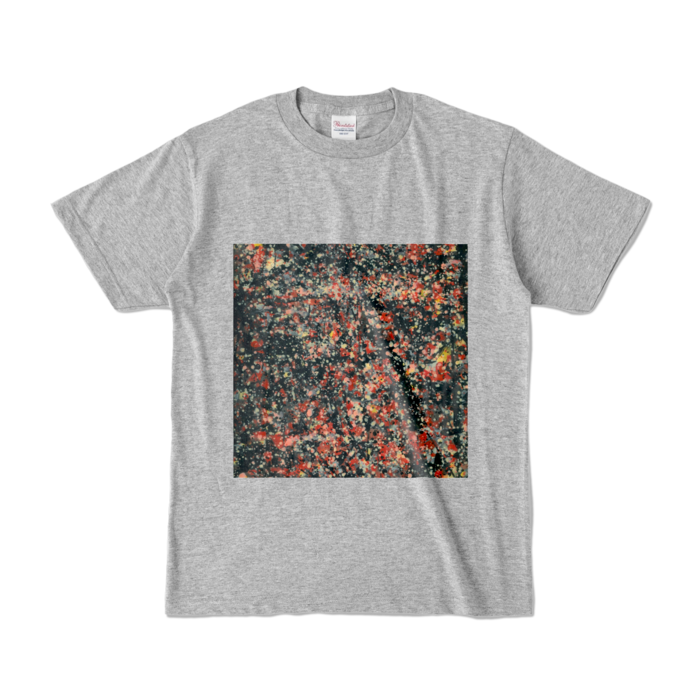 カラーTシャツ - S - 杢グレー (濃色)