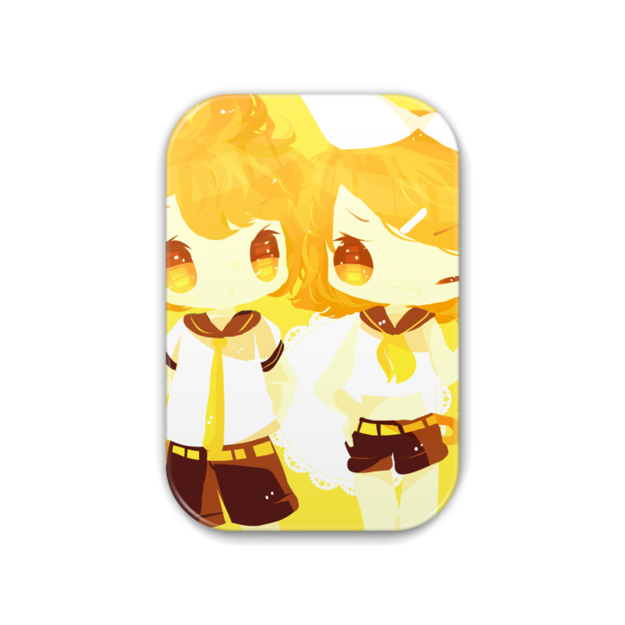 缶バッジ - 角丸 51x76mm
