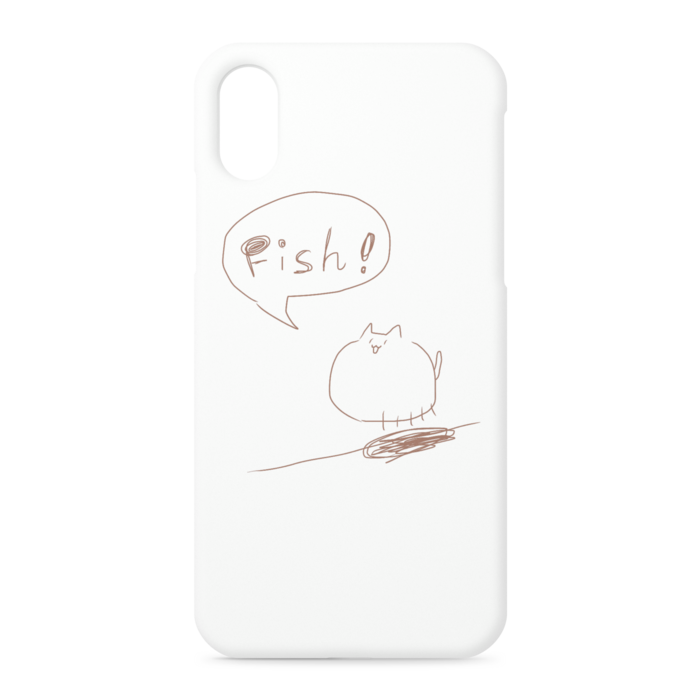 iPhoneケース - iPhone X - 正面印刷のみ