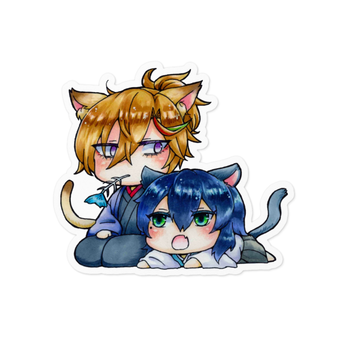 ステッカー - 100 x 100 (mm)