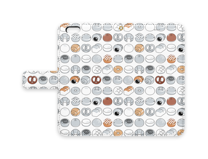 手帳型iPhoneケース - iPhone 6 Plus / 6s Plus - ストラップ穴 あり